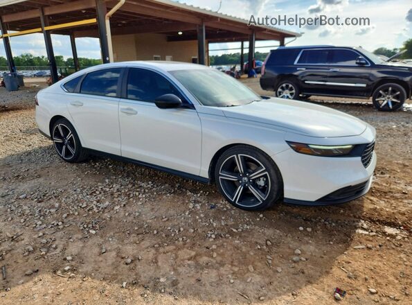 1HGCY2F50RA027308 2024 HONDA ACCORD White Передня права чверть