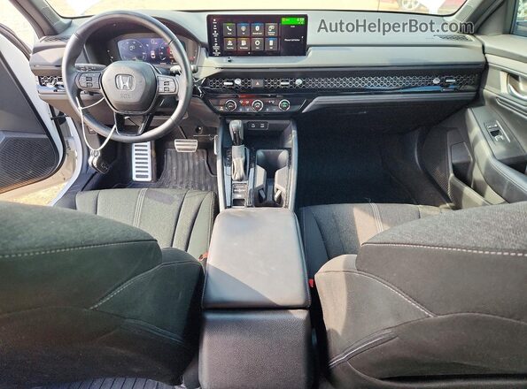 1HGCY2F50RA027308 2024 HONDA ACCORD White Вид панелі приладів