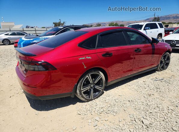 1HGCY2F50SA018100 2025 HONDA ACCORD Red Задня права чверть