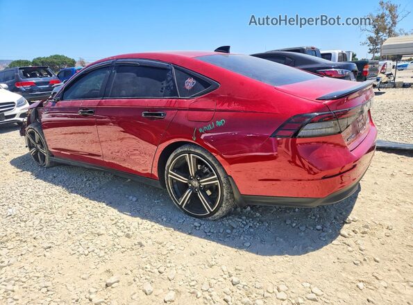 1HGCY2F50SA018100 2025 HONDA ACCORD Red Задня ліва чверть