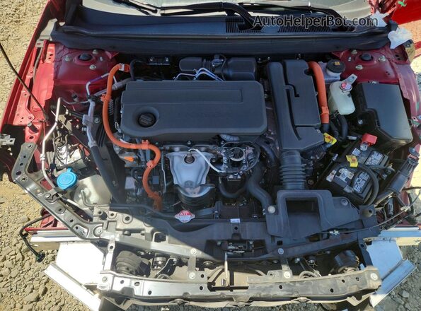 1HGCY2F50SA018100 2025 HONDA ACCORD Red Вид задньої частини салону