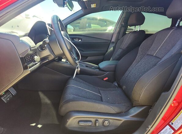 1HGCY2F50SA018100 2025 HONDA ACCORD Red Вид салону спереду