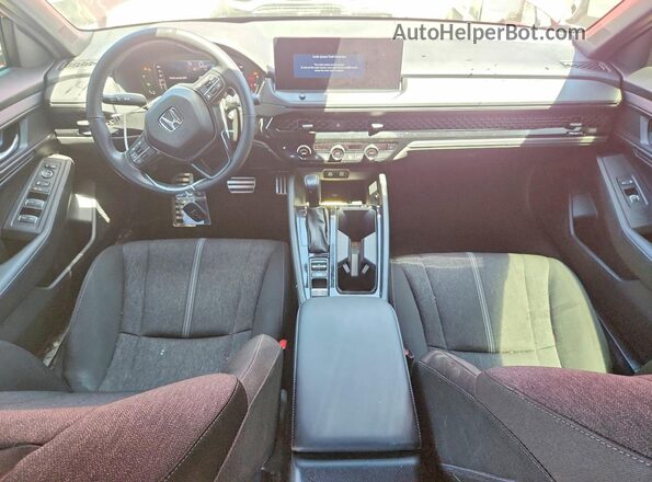 1HGCY2F50SA018100 2025 HONDA ACCORD Red Вид панелі приладів