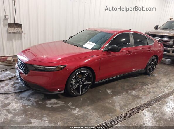 1HGCY2F50SA024270 2025 HONDA ACCORD Red Vista tres cuartos delantera izquierda