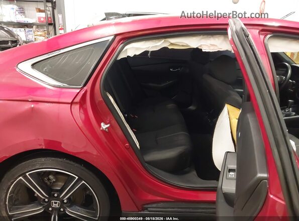 1HGCY2F50SA024270 2025 HONDA ACCORD Red Vista de la etiqueta del VIN