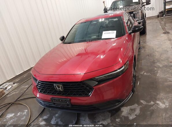1HGCY2F50SA024270 2025 HONDA ACCORD Red Vista del cuadro de instrumentos