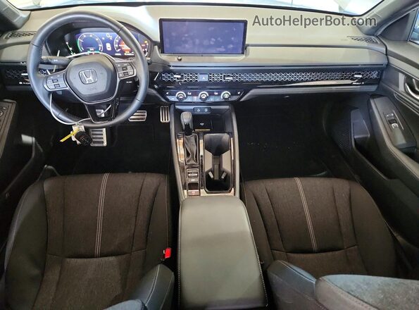 1HGCY2F50SA034619 2025 HONDA ACCORD Gray Առջևի վահանակի տեսք