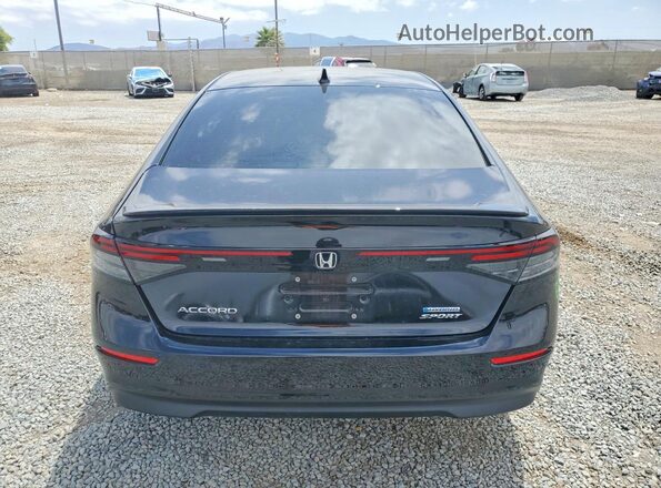 1HGCY2F50SA056586 2025 HONDA ACCORD Black Rear view