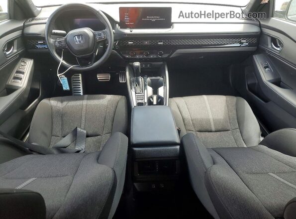 1HGCY2F50SA056586 2025 HONDA ACCORD Black Dashboard view