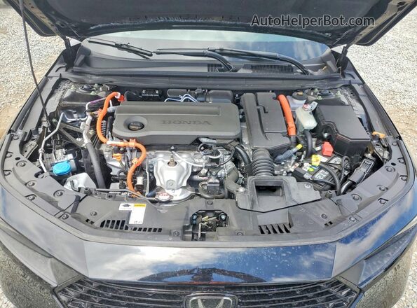 1HGCY2F50SA056586 2025 HONDA ACCORD Black Rear interior view