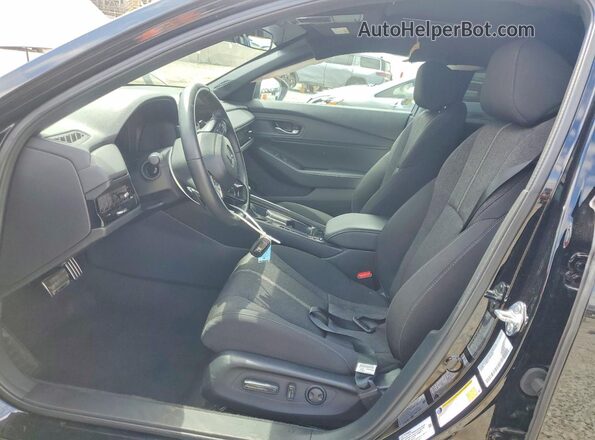 1HGCY2F50SA056586 2025 HONDA ACCORD Black Front interior view