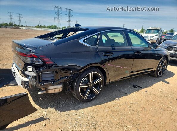 1HGCY2F50SA098112 2025 HONDA ACCORD Black Задня права чверть