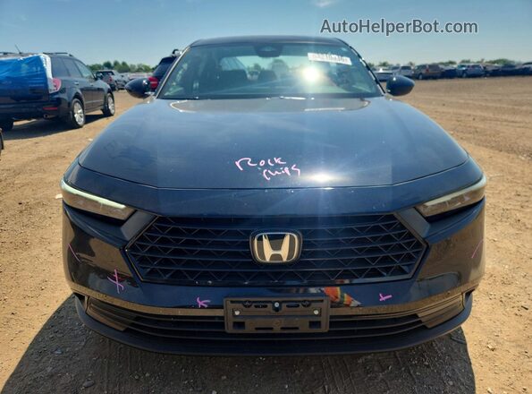 1HGCY2F50SA098112 2025 HONDA ACCORD Black Вид спереду