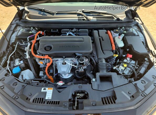 1HGCY2F50SA098112 2025 HONDA ACCORD Black Вид задньої частини салону
