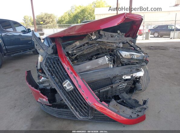 1HGCY2F51PA036578 2023 HONDA ACCORD Red ხელსაწყოთა პანელის ხედი