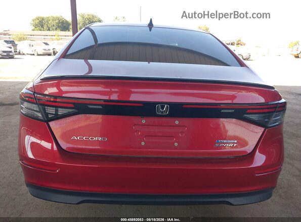 1HGCY2F51PA036578 2023 HONDA ACCORD Red 