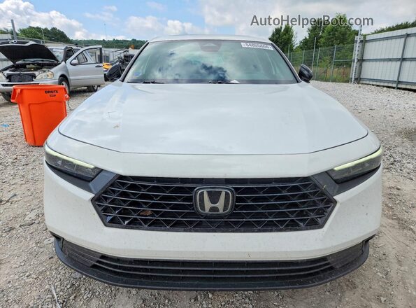 1HGCY2F51PA037147 2023 HONDA ACCORD White Դիմացի տեսք