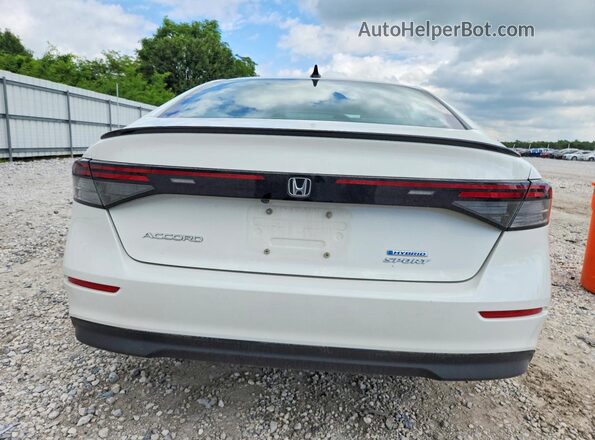 1HGCY2F51PA037147 2023 HONDA ACCORD White Հետևի տեսք