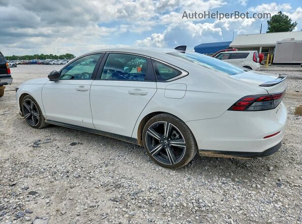 1HGCY2F51PA037147 2023 HONDA ACCORD White Հետևի ձախ
