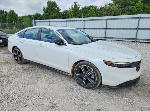 1HGCY2F51PA037147 2023 HONDA ACCORD White Առջևի աջ