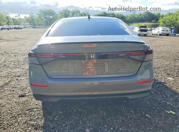 1HGCY2F51PA037617 2023 HONDA ACCORD Gray უკანა ხედი