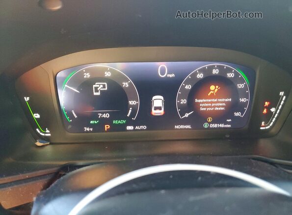 1HGCY2F51PA037617 2023 HONDA ACCORD Gray ხელსაწყოთა პანელის ხედი