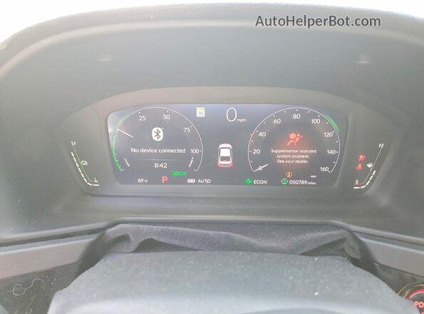 1HGCY2F51RA067526 2024 HONDA ACCORD Серый Вид щитка приборов
