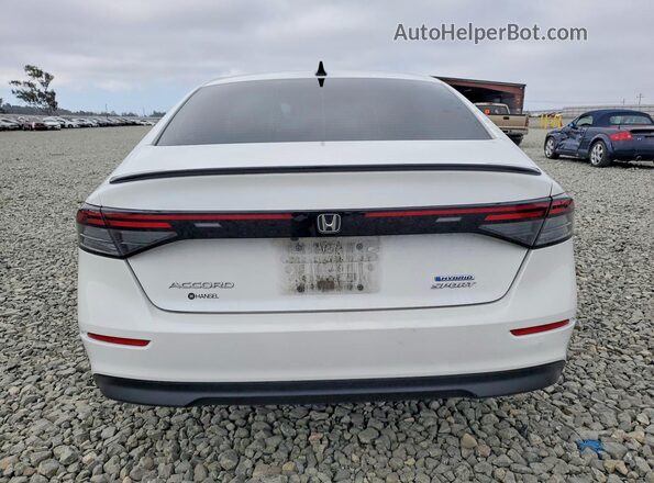1HGCY2F51RA090787 2024 HONDA ACCORD White Widok z tyłu