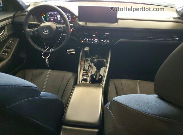 1HGCY2F51SA008904 2025 HONDA ACCORD White Вид панелі приладів