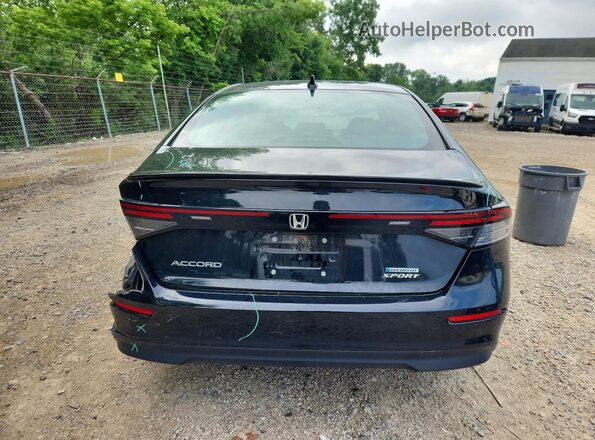 1HGCY2F51SA027517 2025 HONDA ACCORD Черный Вид сзади