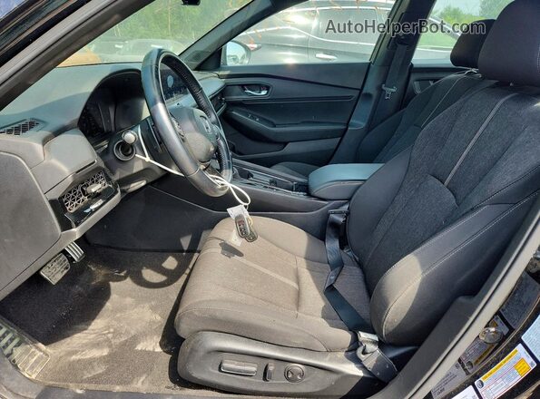 1HGCY2F51SA027517 2025 HONDA ACCORD Черный Вид салона спереди