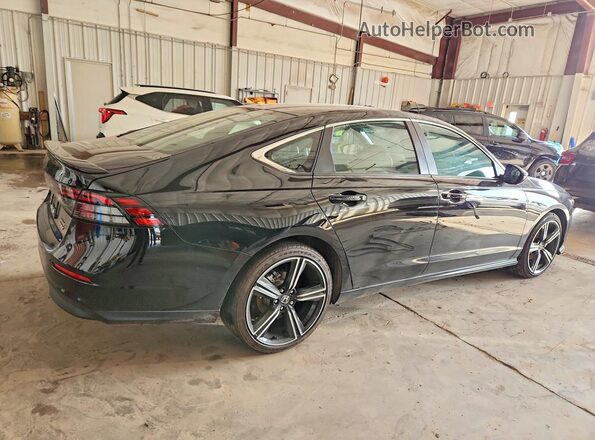 1HGCY2F51SA080816 2025 HONDA ACCORD Черный Задняя правая четверть
