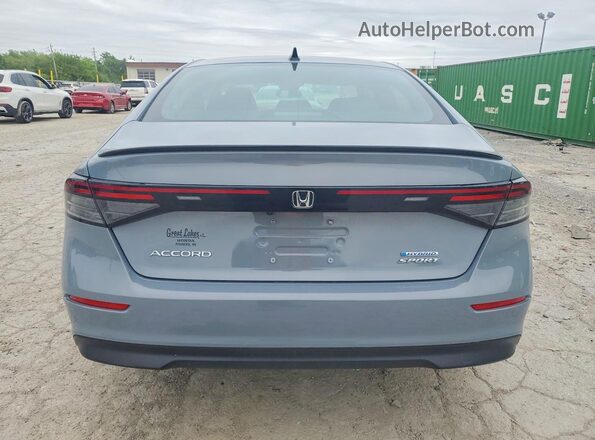 1HGCY2F51SA097762 2025 HONDA ACCORD Gray Вид ззаду