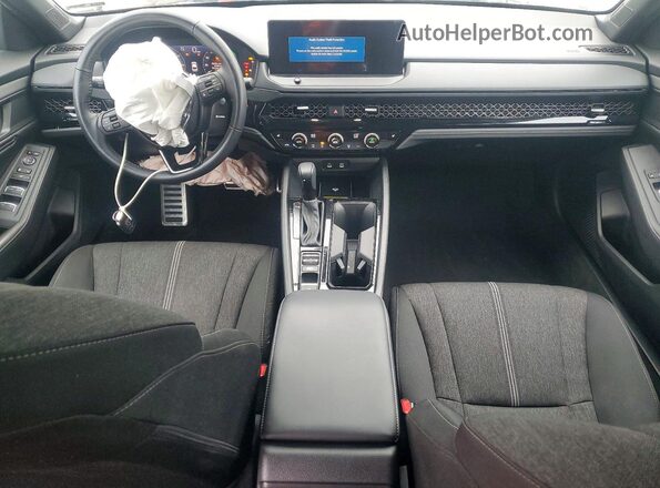 1HGCY2F51SA097762 2025 HONDA ACCORD Gray Вид панелі приладів