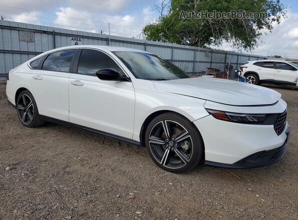 1HGCY2F52RA021171 2024 HONDA ACCORD White Передня права чверть