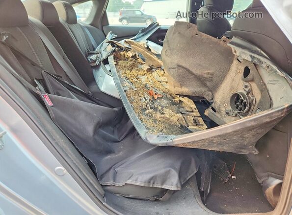 1HGCY2F52SA037344 2025 HONDA ACCORD Silver Rear seats view