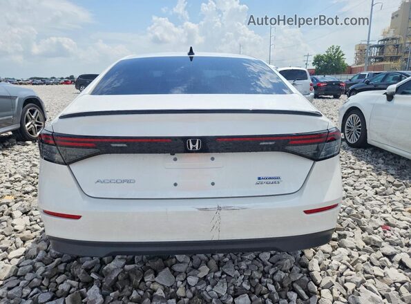 1HGCY2F52SA040745 2025 HONDA ACCORD White უკანა ხედი