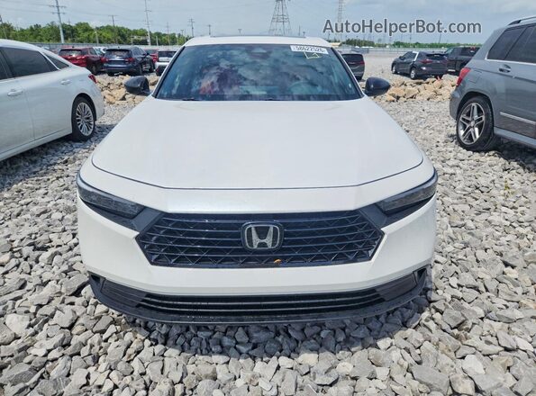 1HGCY2F52SA040745 2025 HONDA ACCORD White წინა ხედი