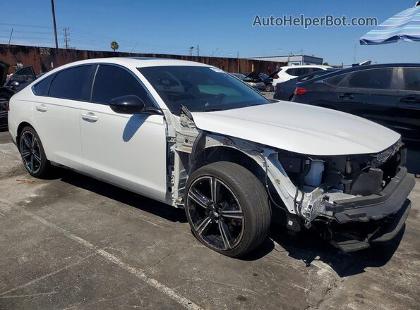 1HGCY2F52SA082557 2025 HONDA ACCORD White Przód prawy