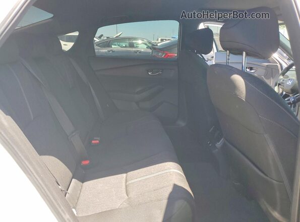1HGCY2F52SA082557 2025 HONDA ACCORD White Widok tylnych siedzeń