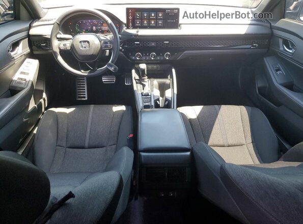 1HGCY2F52SA082557 2025 HONDA ACCORD White Widok deski rozdzielczej