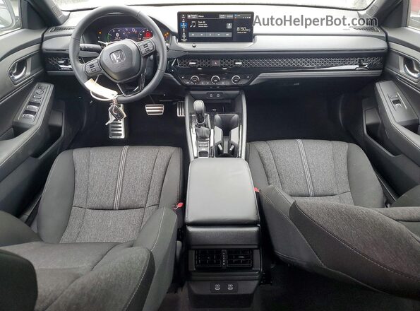 1HGCY2F52TA012896 2026 HONDA ACCORD Gray Вид панелі приладів
