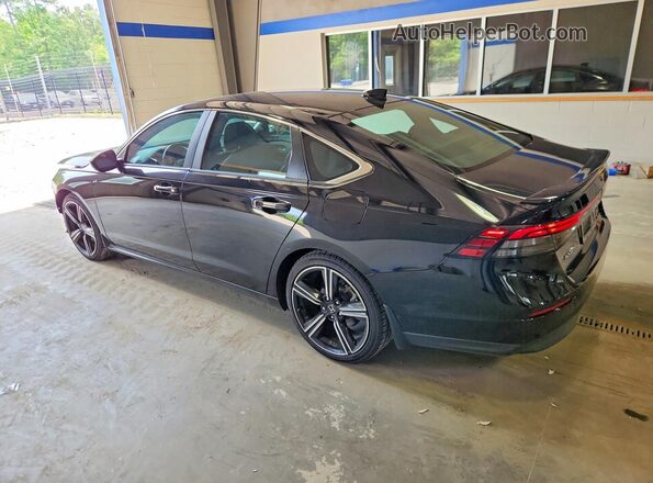 1HGCY2F53PA008233 2023 HONDA ACCORD Black Հետևի ձախ