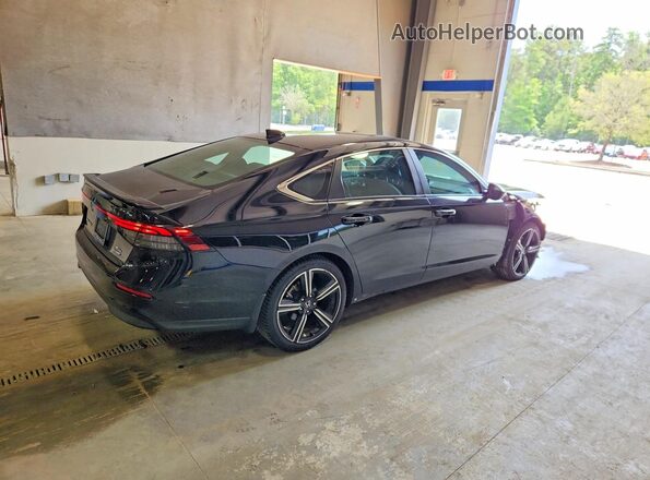 1HGCY2F53PA008233 2023 HONDA ACCORD Black Հետևի աջ