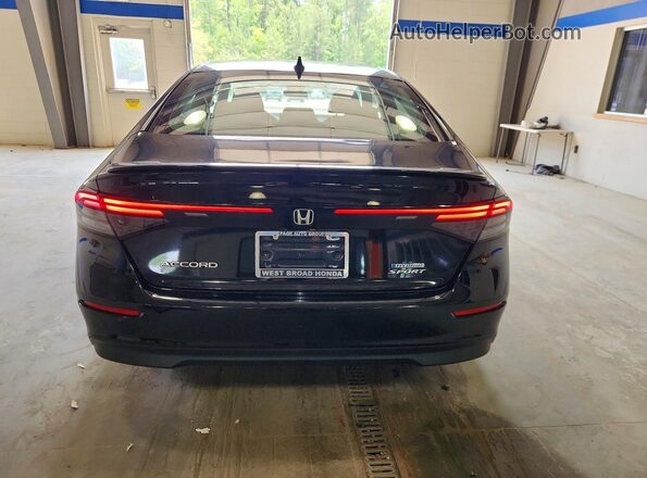 1HGCY2F53PA008233 2023 HONDA ACCORD Black Հետևի տեսք