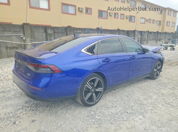1HGCY2F53PA025470 2023 HONDA ACCORD Blue უკანა მარჯვენა
