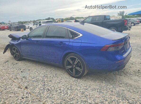 1HGCY2F53PA025470 2023 HONDA ACCORD Blue უკანა მარცხენა