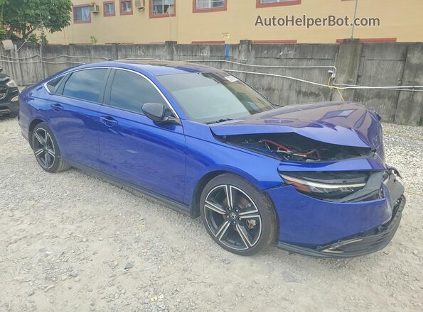 1HGCY2F53PA025470 2023 HONDA ACCORD Blue წინა მარჯვენა