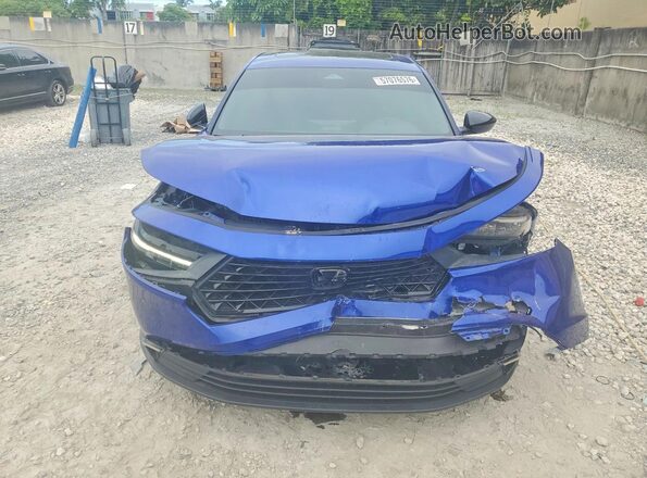 1HGCY2F53PA025470 2023 HONDA ACCORD Blue წინა ხედი