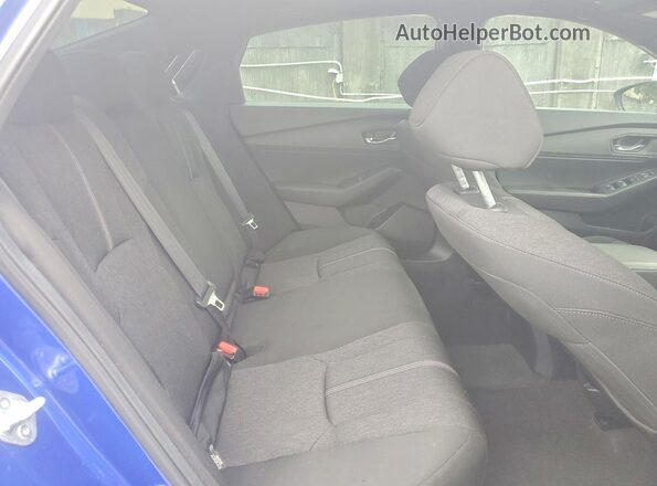 1HGCY2F53PA025470 2023 HONDA ACCORD Blue უკანა სავარძლების ხედი